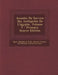 Annales Du Service Des Antiquites de L'Egypte, Volume 1 by Egypt Ma La at Al- Th R.