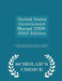 United States Government Manual (2009-2010) Edition - Scholar's Choice Edition by United States National Archives and Reco