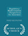 Regulatory Modernization: Perspectives on Insurance - Scholar's Choice Edition by United States Congress Senate Committee