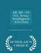 AR 381-10: U.S. Army Intelligence Activities - Scholar's Choice Edition by United States Department of the Army