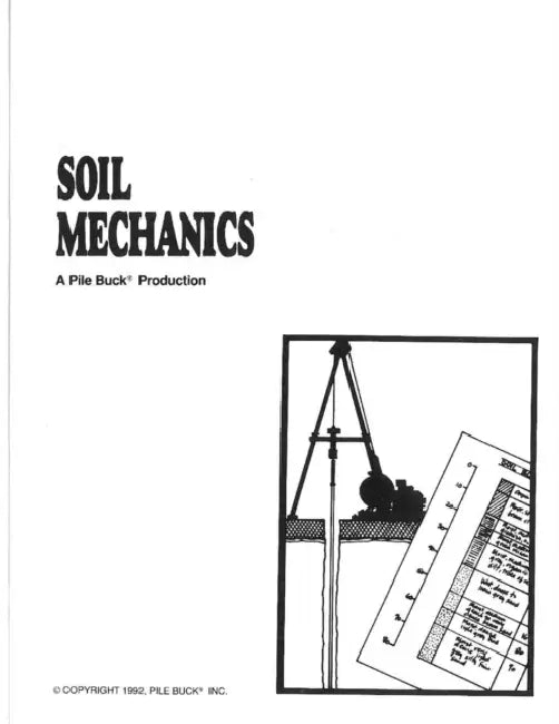 Soil Mechanics Vol.1 by Pile Buck