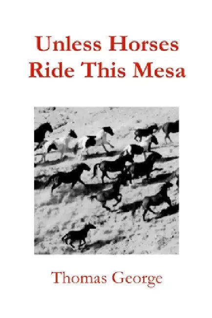 Unless Horses Ride This Mesa by Thomas George