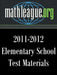 Elementary School Test Materials 2011-2012 by Tim Sanders