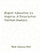 Higher Education In Nigeria: A Descriptive Factual Analysis by 'Wole Adesina