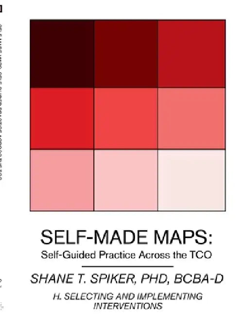 Self-Made Maps: Self-Guided Practice Across the TCO (Book H) by Shane Spiker