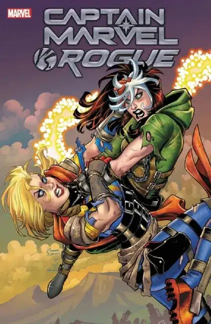 Captain Marvel vs. Rogue by Marvel Comics