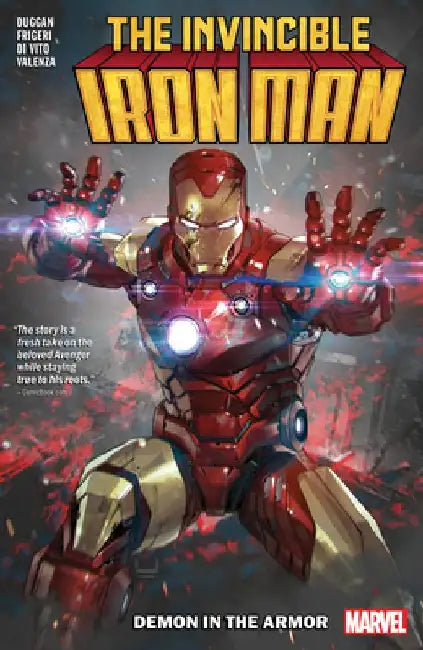 Invincible Iron Man by Gerry Duggan Vol. 1: Demon in the Armor by Tony Frigeri