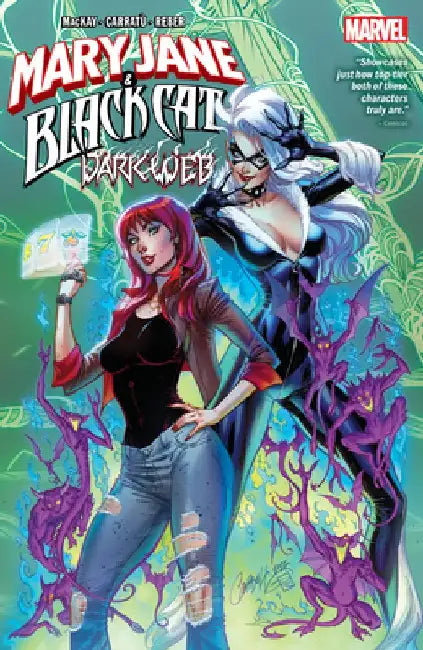 Mary Jane & Black Cat: Dark Web by Vincenzo Carratu