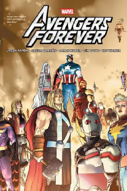 Avengers Forever by Jason Aaron Omnibus Aaron Kuder Cover by Jason Aaron