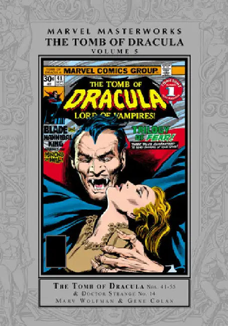 Marvel Masterworks: The Tomb of Dracula Vol. 5 by Wolfman, Marv