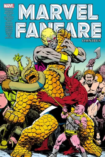 Marvel Fanfare Omnibus Vol. 2 Jim Starlin Cover by Alan Zelenetz, Bill Mantlo, Charles Vess