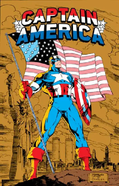 Captain America by Mark Gruenwald Omnibus Vol. 2 Ron Lim Anniversary Cover by Mark Gruenwald