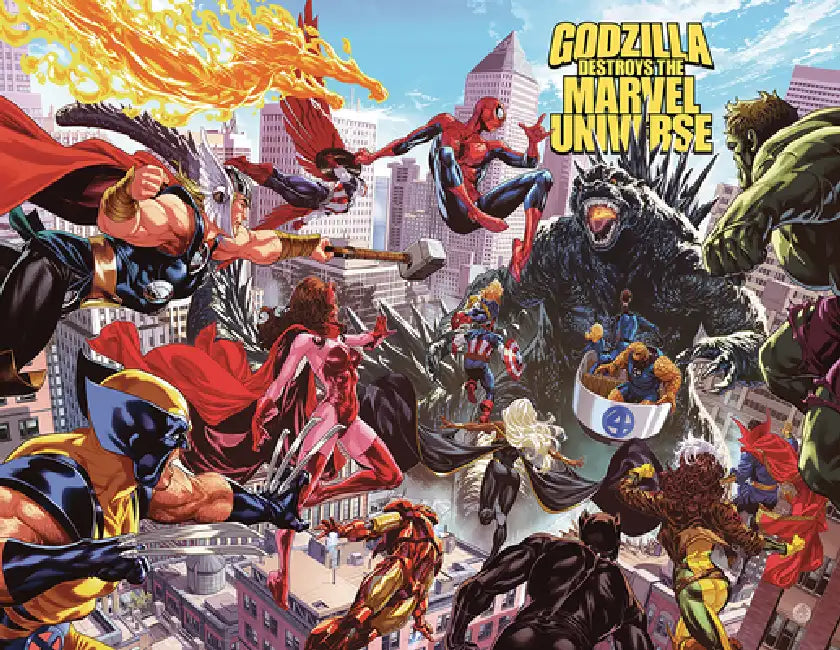 Godzilla Destroys the Marvel Universe by Gerry Duggan, Javier Garron, Paco Medina
