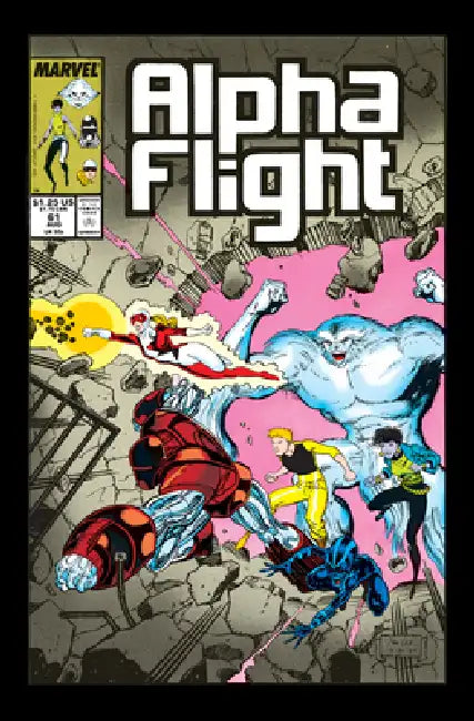Alpha Flight by Mantlo & Lee Omnibus Jim Lee Cover by Bill Mantlo, James Hudnall, Jim Lee