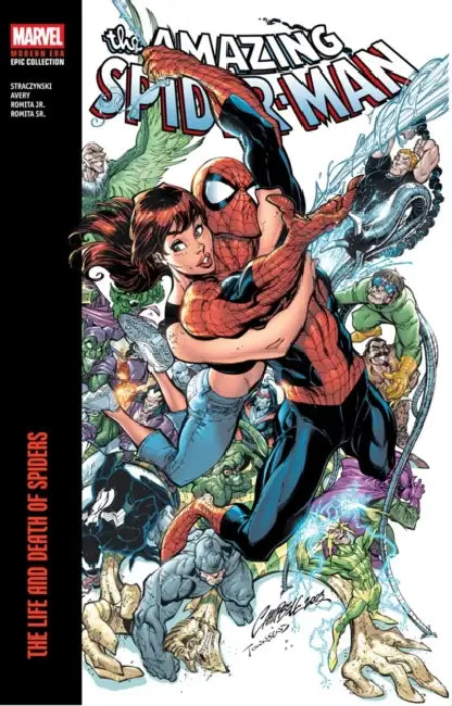 Amazing Spider-Man Modern Era Epic Collection: The Life and Death of Spiders by J. Michael Straczynski, Fiona Avery, John Romita