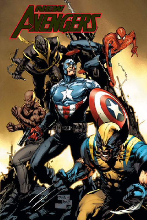 New Avengers Omnibus Vol. 2 Billy Tan Cover by Brian Michael Bendis, Leinil Yu, Michael Gaydos