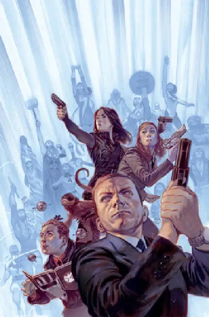 Agents of S.H.I.E.L.D. Omnibus Julian Totino Tedesco Cover by Mark Waid, Marc Guggenheim, Carlos Pacheco