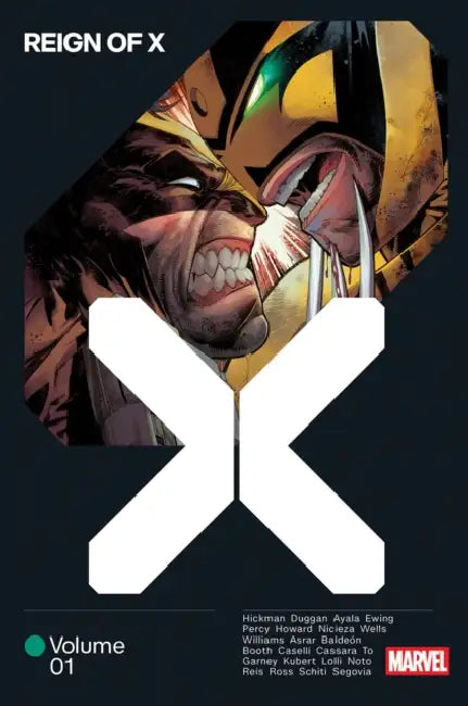 X-Men: Age of Krakoa - Reign of X Omnibus Adam Kubert Cover by Al Ewing