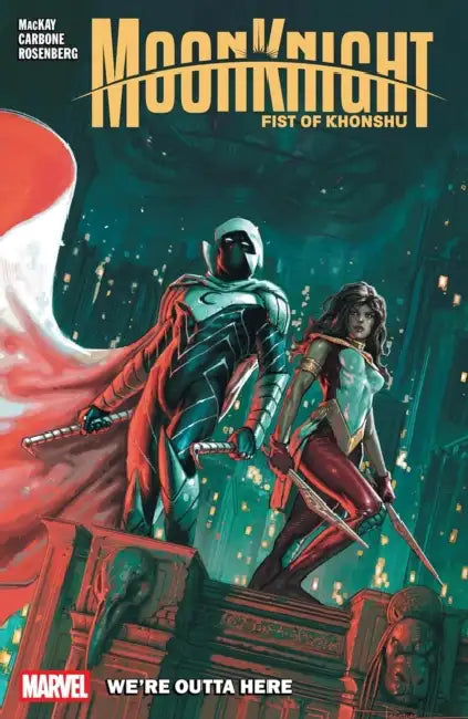 Moon Knight: Fist of Khonshu Vol. 3 - We're Outta Here by Jed MacKay, Domenico Carbone, Davide Paratore