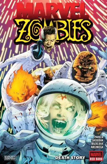 Marvel Zombies: Red Band - Death Story by Ethan S. Parker, Griffin Sheridan, Jan Bazaldua