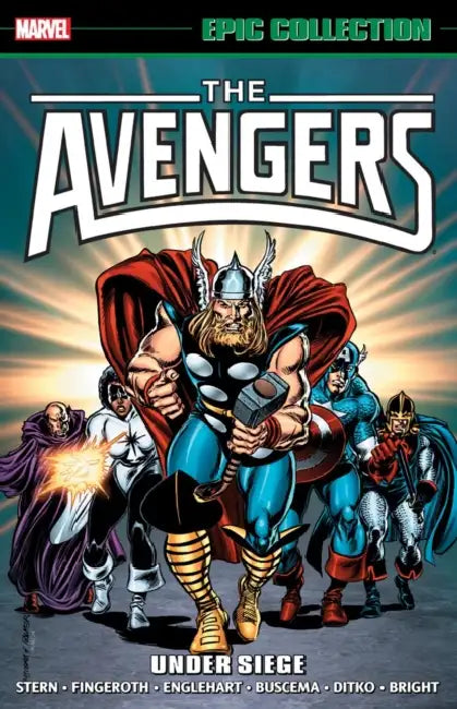 Avengers Epic Collection: Under Siege [New Printing] by Roger Stern, Bill Mantlo, John Buscema