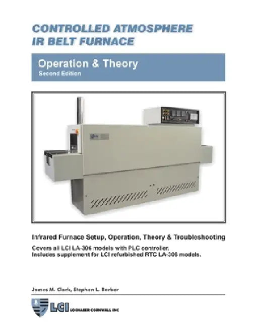 Controlled Atmosphere Belt Furnace with PLC by James Clark, Stephen Barber