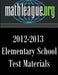 Elementary School Test Materials 2012-2013 by Tim Sanders