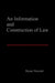 An Information and Construction of Law by Bryan Niewald