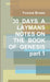 30 DAYS A LAYMANS NOTES ON THE BOOK OF GENESIS part 1 by Yvonne Brown