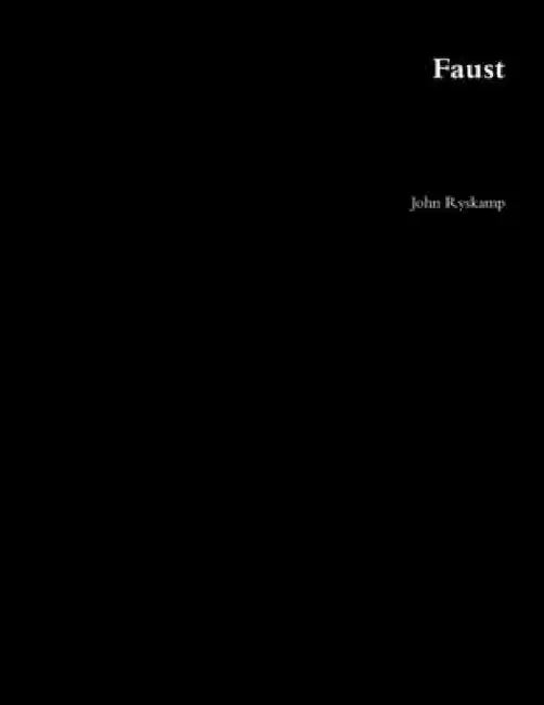 Faust by John Ryskamp