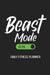 Beast Mode On Daily Fitness Planner: Weight Training Planner, Meal and Exercise Planner, Diet Fitness Health Planner, Gym Planner Page by Paperland Online Store