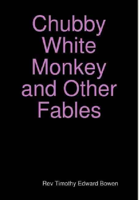 Chubby White Monkey by Timothy Edward Bowen