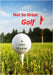 Not So Great Golf by Krawiec, John