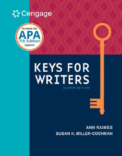 Keys for Writers (W/ Mla9e & Apa7e Updates) by Ann Raimes, Susan Miller-Cochran