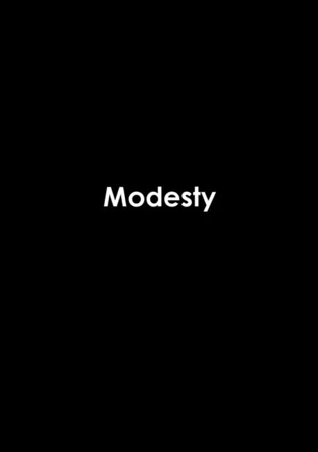 Modesty by A. Mayar