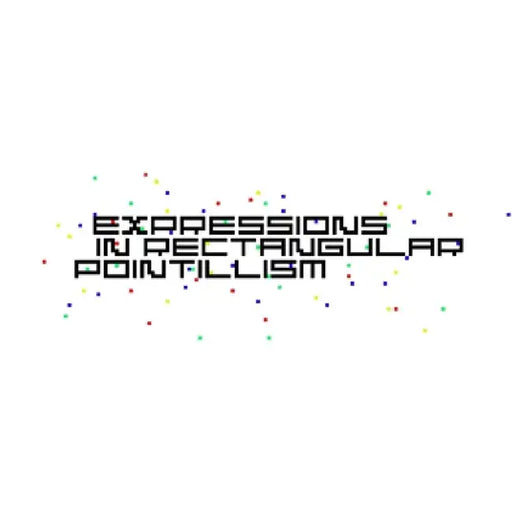 Expressions In Rectangular Pointillism by Studio Momo