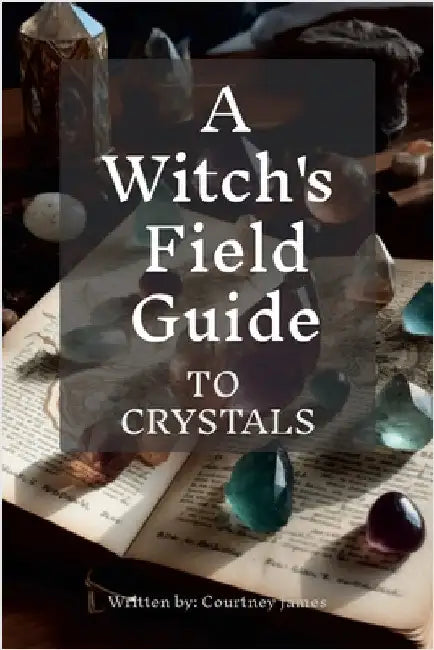 A Witches Field Guide To Crystals by James, Courtney