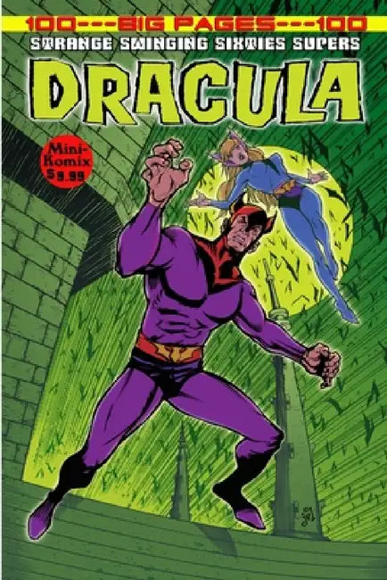 Strange Swinging Sixties Supers: Dracula by Mini Komix