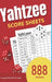 Yahtzee Score Sheets: 888 Games in Large Print 8.5"x11" Cards by Katie Banks