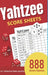 Yahtzee Score Sheets: 888 Yahtzee Score Sheets Large Print 8.5"x11" Games by Katie Banks