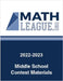 2022-2023 Middle School Contest Materials by Sanders, Tim