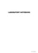 Laboratory Notebook by P. a. Kramer