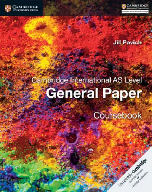 Cambridge International as Level English General Paper Coursebook by Jill Pavich