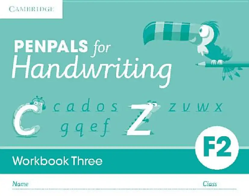 Penpals for Handwriting Foundation 2 Workbook Three (Pack of 10) by Gill Budgell
