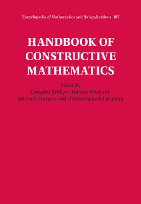 Handbook of Constructive Mathematics by Douglas Bridges