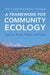A Framework for Community Ecology by Paul a. Keddy