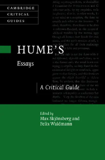 Hume's Essays by Max Skjönsberg