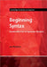 Beginning Syntax by Ian Roberts