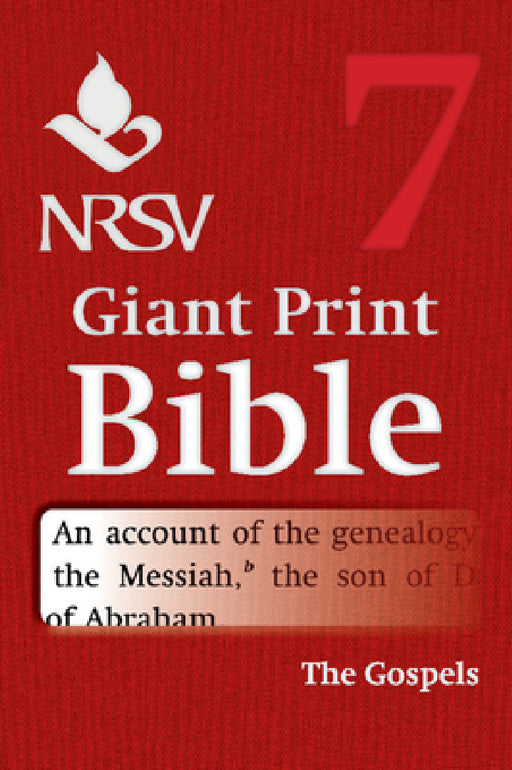 NRSV Giant Print Bible by Bible