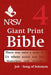 NRSV Giant Print Bible by Bible